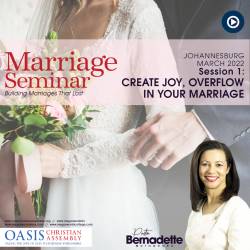 CREATE JOY, OVERFLOW IN YOUR MARRIAGE