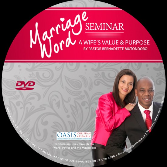 A Wife's Purpose and Value (Video) - Pastor Bernadette Mutondoro