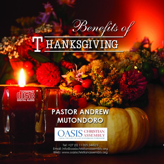 Benefits of Thanksgiving (Audio)